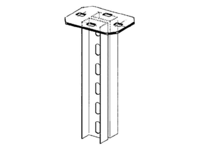 Product image Niedax HDUF 50 200 Ceiling profile for cable tray 201mm
