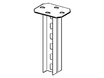 Product image Niedax HDUF 50 600 Ceiling profile for cable tray 601mm
