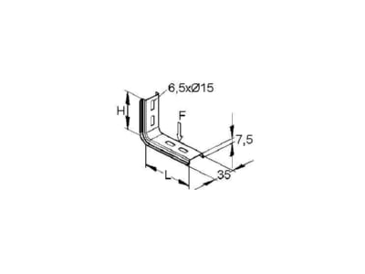 Produktbild Niedax TK 60 85 Tragkonsole leicht