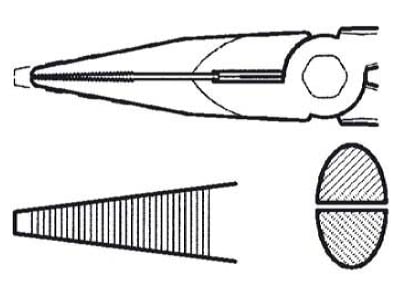 Circuit diagram Weidmueller FRZ S 200 Flat nose plier 200mm