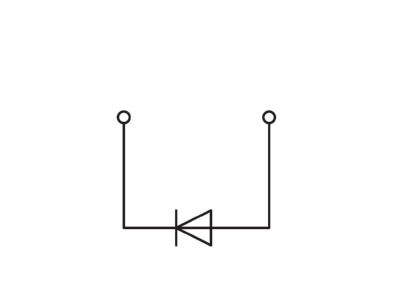 Circuit diagram WAGO 281 915 281 401 Diode module