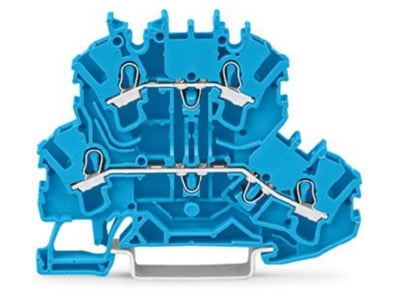 Produktbild WAGO 2002 2204 Doppelstockklemme