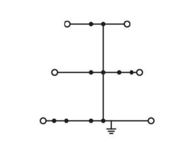 Circuit diagram WAGO 2002 3207 Ground terminal block 2 p 5 2mm