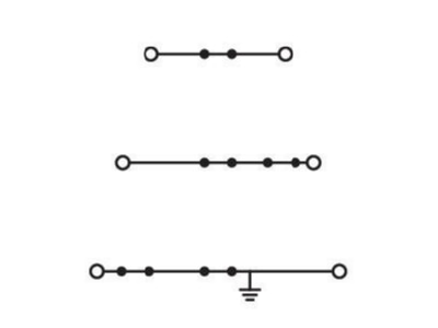 Circuit diagram WAGO 2002 3218 Ground terminal block 3 p 5 2mm