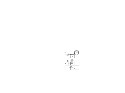 Dimensional drawing 3 OBO 822 25 FT Mounting strap 25mm