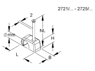 Mazeichnung Kleinhuis 2722 20 BI Krallenschelle gr