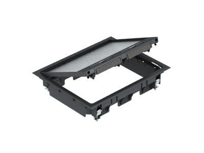 Product image OBO GES6 U 9011 Installation box for underfloor duct
