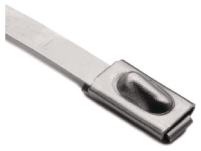 Product image Hellermann Tyton MBT8SS Cable tie 4 6x201mm metallic silver
