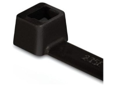 Product image Hellermann Tyton T18I W BK Cable tie 2 5x145mm black
