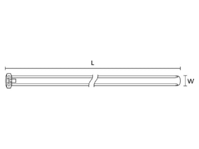 Mazeichnung 3 Hellermann Tyton KR8 33 N66 NA Spannband