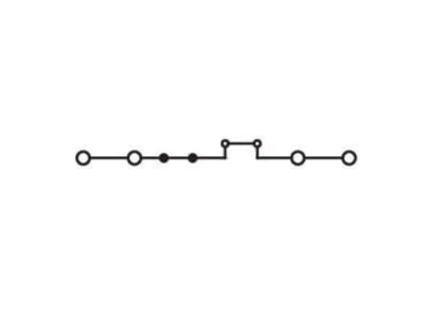 Circuit diagram WAGO 2002 1801 Feed through terminal block 5 2mm 16A