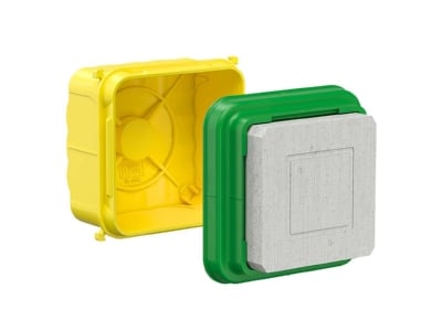 Product image 1 Kaiser 1223 22 Concrete building mounted box 90x90mm
