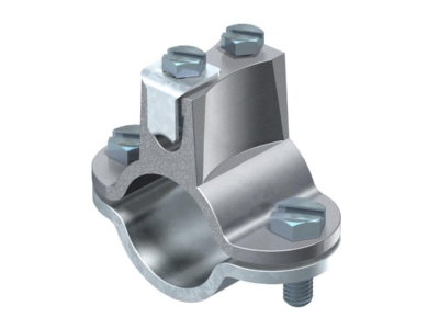 Product image OBO 952 Z 1 1 4 Earthing pipe clamp 39 5   42 5mm
