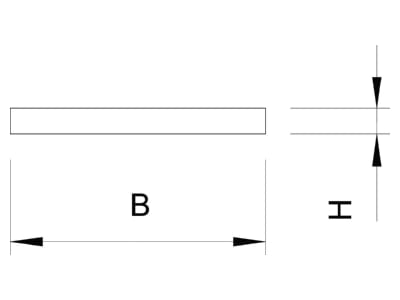 Mazeichnung 2 OBO 356 50 Korrosionsschutzbinde 50mm Petrolatum br