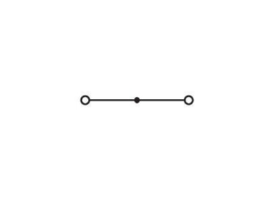 Circuit diagram WAGO 880 901 Feed through terminal block 5mm 25A