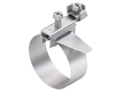 Product image Kleinhuis 37 4 Earthing pipe clamp 17 5   114mm
