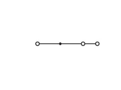 Circuit diagram WAGO 282 699 Feed through terminal block 8mm 41A