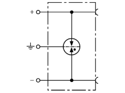 Circuit diagram 1 Dehn BT 24 Surge arrester BUStector 
