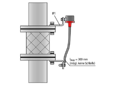 Circuit diagram 1 DEHN EXFS L100 Spark gap for lighting protection
