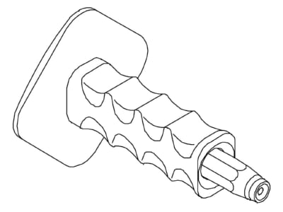 Dimensional drawing 2 OBO 915 RBS M4 Nail driver 4mm