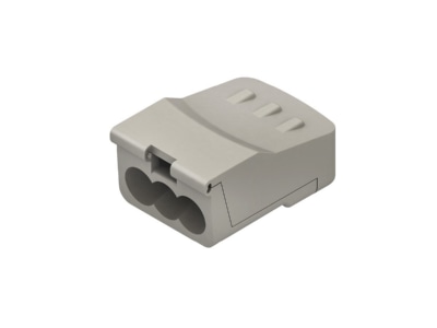 Product image Kleinhuis 2004 1 5 3 Push in wire connector 3x0 75   1 5mm 
