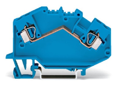 Produktbild WAGO 781 604 Durchgangsklemme 0 08 4qmm  blau