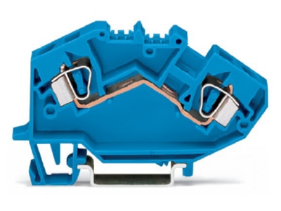 Produktbild WAGO 782 604 Durchgangsklemme 0 2 6mmq blau