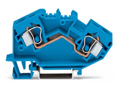 Produktbild WAGO 784 604 Durchgangsklemme 0 2 10mmq blau