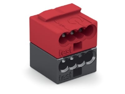 Product image WAGO 243 211 Bus coupler terminal dark gray red 
