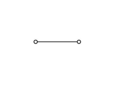 Circuit diagram WAGO 264 701 Feed through terminal block 6mm 24A