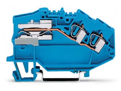 Produktbild WAGO 781 643 Trennklemme 0 08 4mmq blau