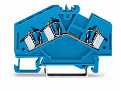 Produktbild WAGO 281 651 Durchgangsklemme bl 0 08 4qmm