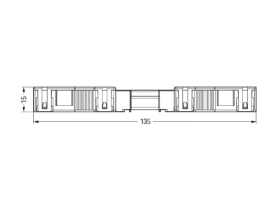 Mazeichnung 1 WAGO 770 113 Stecker 2x0 5 4mmq schwarz