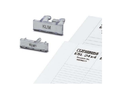 Produktbild 2 Phoenix KLM   ESL 26X6 Klemmenleistenmarker  Einlegeschilder