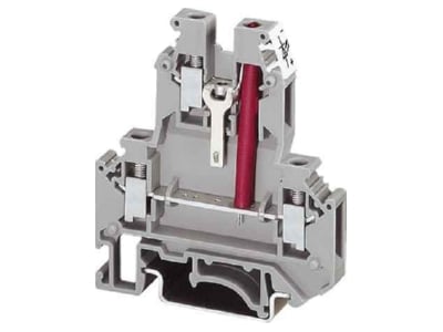 Product image 1 Phoenix UKK 5 LA 24 RD U O Indicator terminal block 2 p 32A
