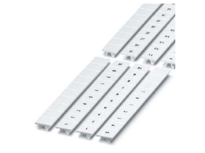 Product image 1 Phoenix ZB 10 unbedruckt Label for terminal block 10 2mm white
