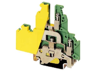 Product image 1 Phoenix UKKB 5 PE Ground terminal block 2 p 6 2mm
