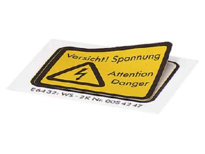 Product image 1 Phoenix WS 4K Warning signing plate
