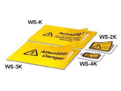 Product image 2 Phoenix WS 4K Warning signing plate