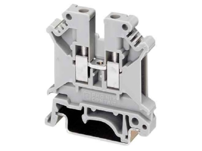 Produktbild 2 Phoenix UK 5 N Universalklemme  Reihenklemme  2 Anschluesse fuer 0 2     4mm   grau 