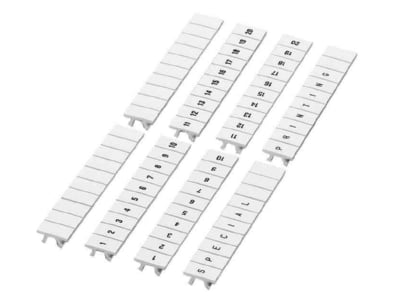 Product image 2 Phoenix ZB 5 lgs 21 30 Label for terminal block 5 2mm white