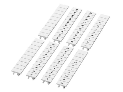 Product image 2 Phoenix ZB 6 lgs 1 10 Label for terminal block 6 2mm white