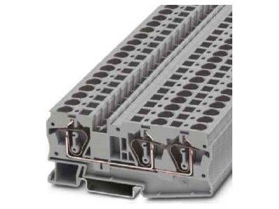 Produktbild 2 Phoenix ST 6 TWIN Dreileiterklemme Zugfeder  gr