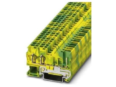 Product image 1 Phoenix ST 2 5 TWIN  1P PE Ground terminal block 1 p 5 2mm
