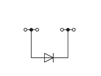 Circuit diagram WAGO 279 815 281 410 Diode module