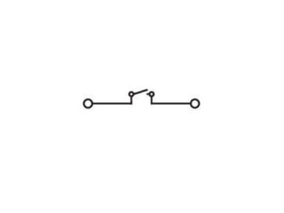 Circuit diagram WAGO 280 912 Disconnect terminal block 10A 1 p 5mm