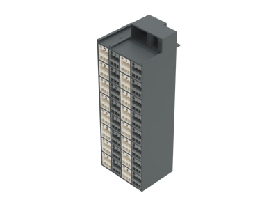 Angled view 1 WAGO 726 121 Fieldbus communication module
