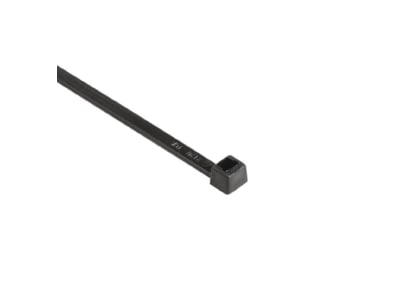 Product image Hellermann Tyton T50R W BK C1 Cable tie 4 6x202mm black
