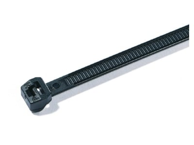 Product image Hellermann Tyton T50MOS HS BK C1 Cable tie 4 6x245mm black
