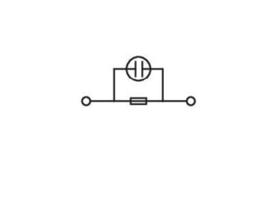 Circuit diagram WAGO 282 128 281 418 Fuse terminal block 10A 13mm